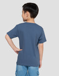 Little M Print Outdoor Nap Kaos Anak Laki-laki