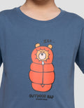 Little M Print Outdoor Nap Kaos Anak Laki-laki