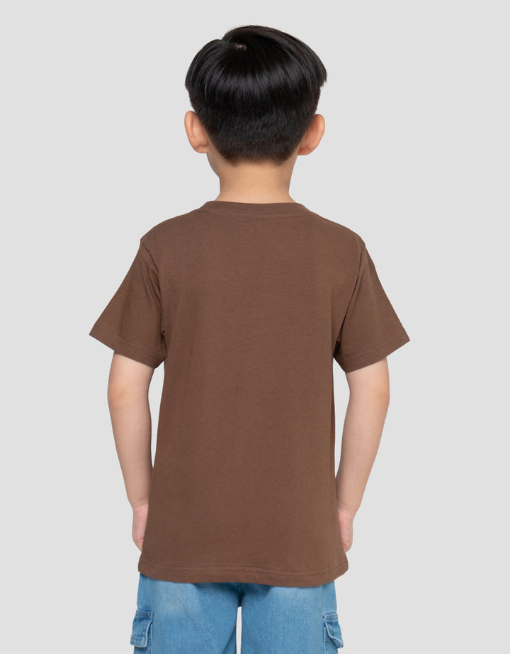 Little M Print Tired From Having Fun Kaos Anak Laki-laki