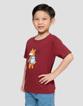 Little M Print Tiny Scouts Club Kaos Anak Laki-laki