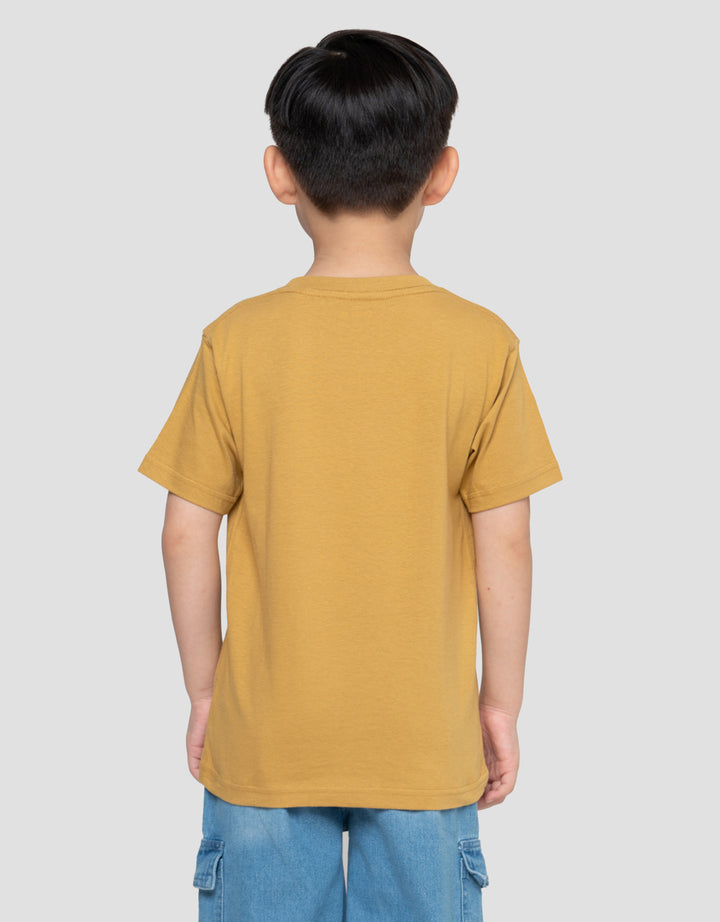 Little M Print Dino Roar Kaos Anak Laki-laki