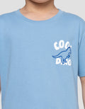 Little M Print Cool Dino Kaos Anak Laki-laki
