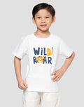 Little M Wild Roar Print Kaos Anak Laki-laki