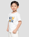 Little M Wild Roar Print Kaos Anak Laki-laki