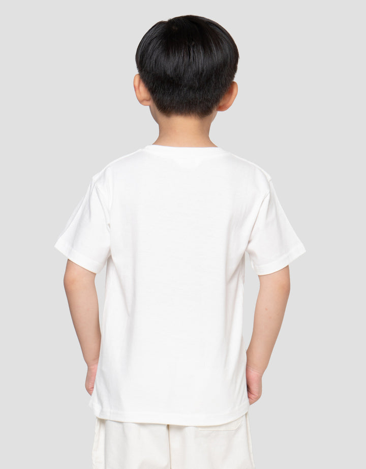 Little M Wild Roar Print Kaos Anak Laki-laki