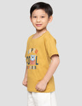 Little M Super Cool Print Kaos Anak Laki-laki