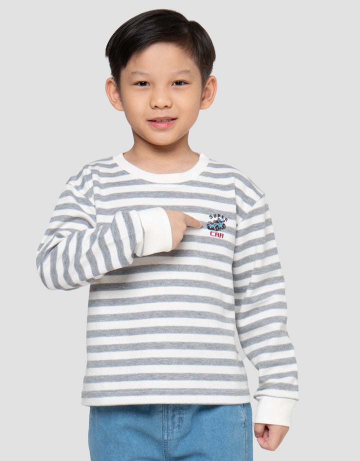 Little M Tex Car Sweater Oversize Anak Laki-laki