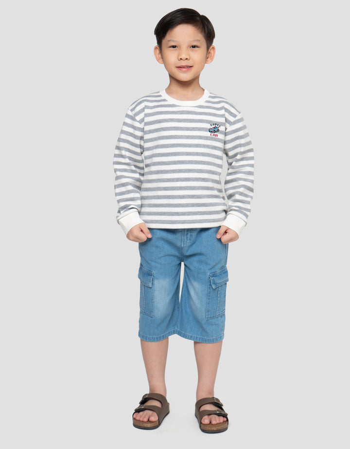 Little M Tex Car Sweater Oversize Anak Laki-laki