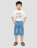 Little M Jorts Celana Jeans Anak Laki-laki