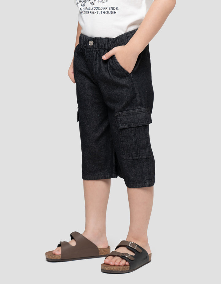 Little M Jorts Celana Jeans Anak Laki-laki