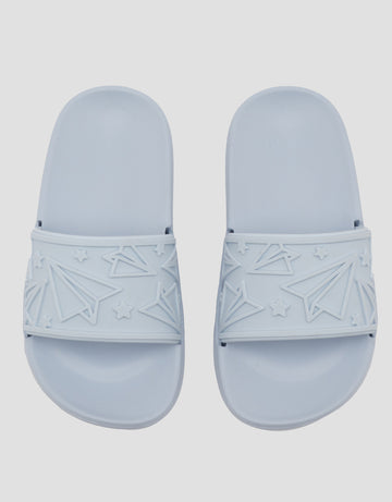 LITTLE M PLANE EMBOSS SLIPPER SANDAL TDPLANE ANAK LAKI-LAKI