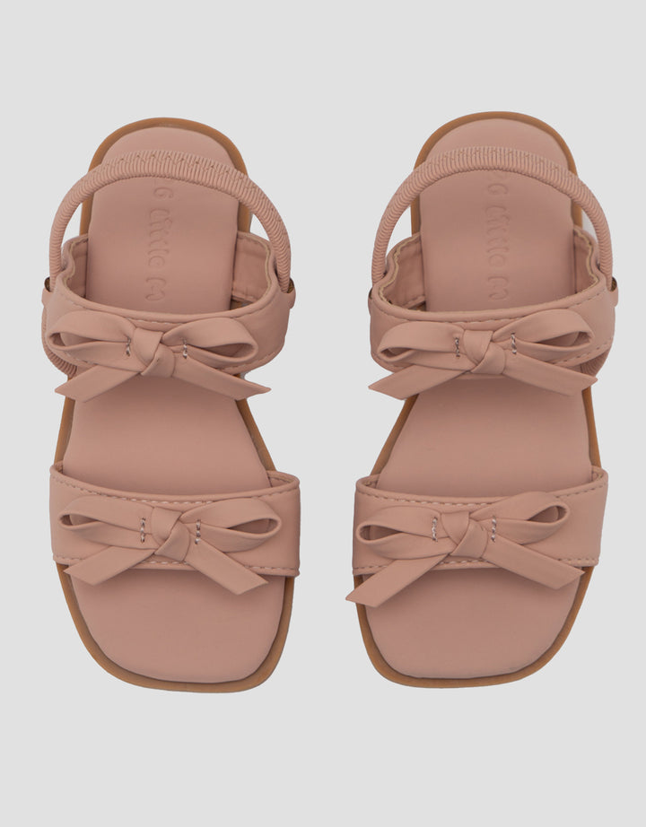 LITTLE M BOW DOUBLE SLINGBACK SANDAL KD2BOW ANAK PEREMPUAN
