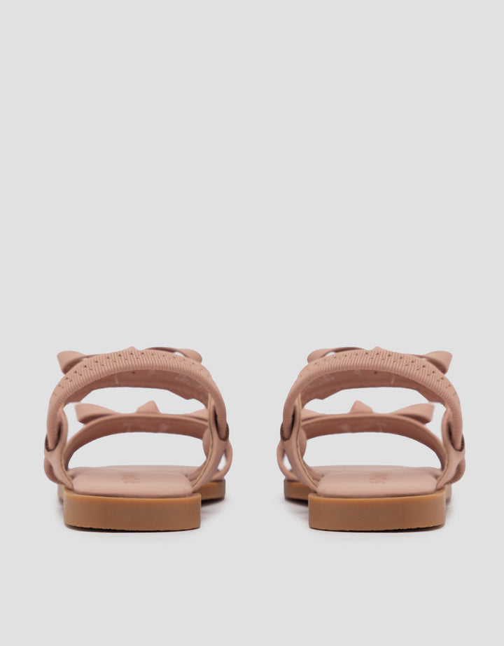 LITTLE M BOW DOUBLE SLINGBACK SANDAL KD2BOW ANAK PEREMPUAN