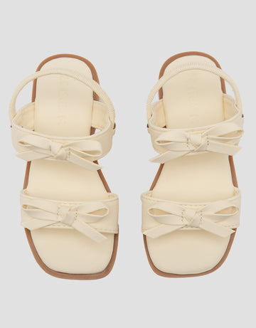 LITTLE M BOW DOUBLE SLINGBACK SANDAL KD2BOW ANAK PEREMPUAN