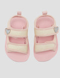 LITTLE M HEARTS STRAP SANDAL TDHEARTS ANAK PEREMPUAN