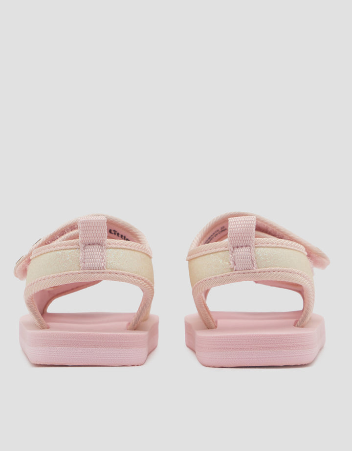 LITTLE M HEARTS STRAP SANDAL TDHEARTS ANAK PEREMPUAN