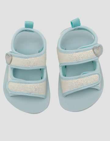 LITTLE M HEARTS STRAP SANDAL TDHEARTS ANAK PEREMPUAN