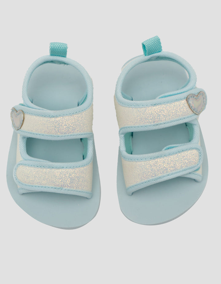 LITTLE M HEARTS STRAP SANDAL TDHEARTS ANAK PEREMPUAN