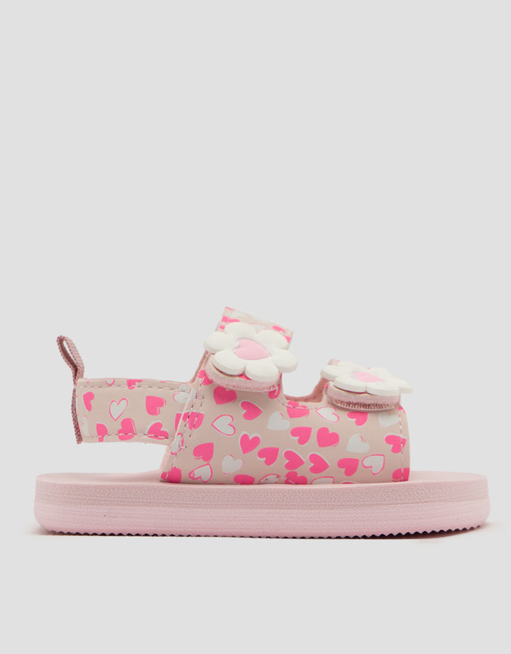 LITTLE M FLOWER ANKLE STRAP SANDAL TDFLOWER ANAK PEREMPUAN