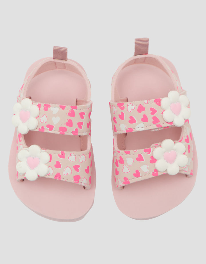 LITTLE M FLOWER ANKLE STRAP SANDAL TDFLOWER ANAK PEREMPUAN