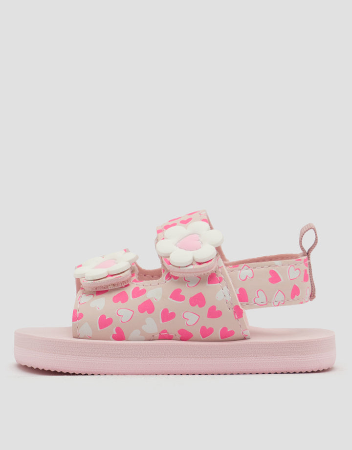 LITTLE M FLOWER ANKLE STRAP SANDAL TDFLOWER ANAK PEREMPUAN