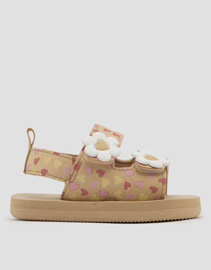 LITTLE M FLOWER ANKLE STRAP SANDAL TDFLOWER ANAK PEREMPUAN