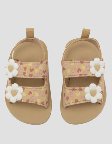 LITTLE M FLOWER ANKLE STRAP SANDAL TDFLOWER ANAK PEREMPUAN