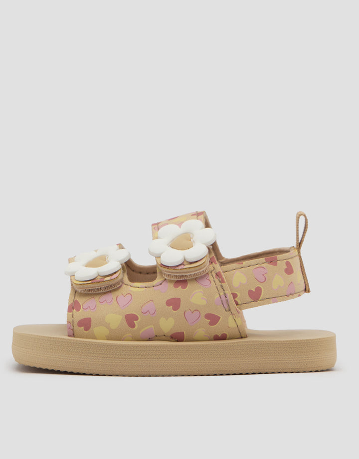 LITTLE M FLOWER ANKLE STRAP SANDAL TDFLOWER ANAK PEREMPUAN