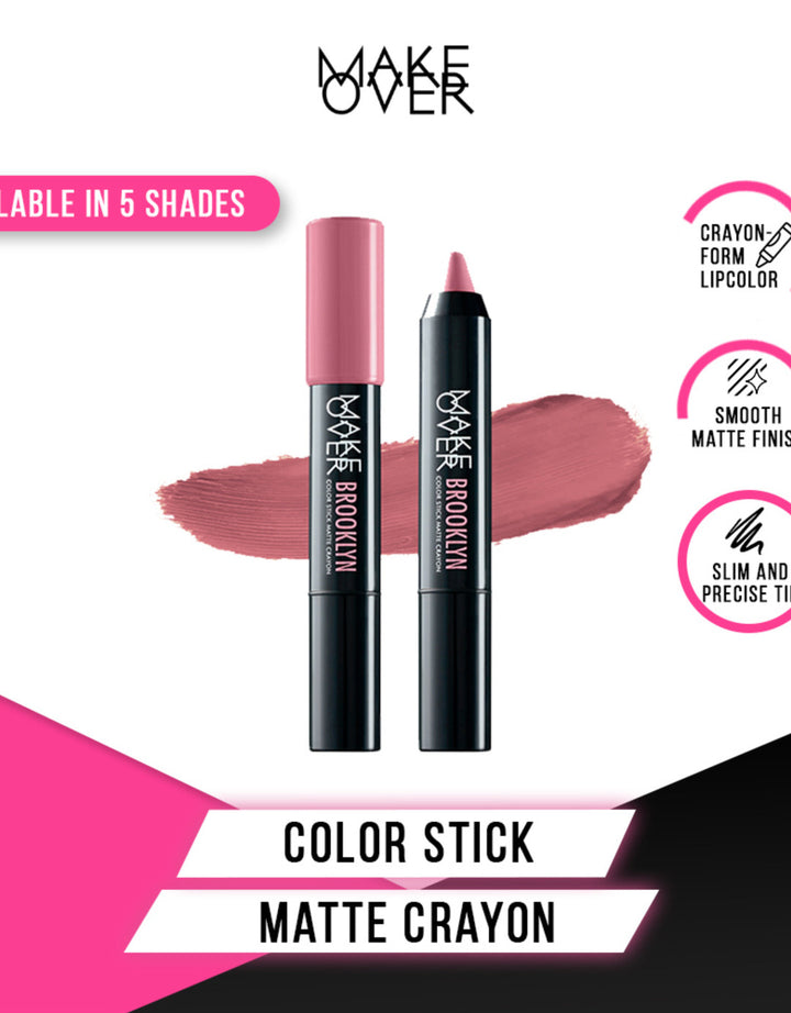 Make Over Color Stick Matte Crayon 105 Skye 3.2G