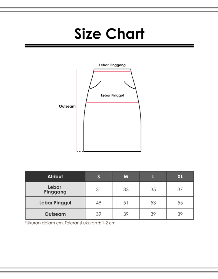 NEVADA SLIT MINI SKORT WANITA