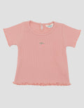 Little M Rib With Embro Cherry Kaos Bayi