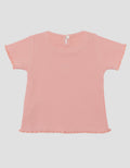 Little M Rib With Embro Cherry Kaos Bayi