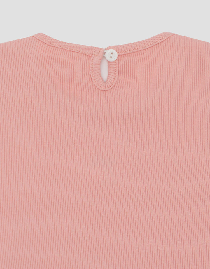 Little M Rib With Embro Cherry Kaos Bayi