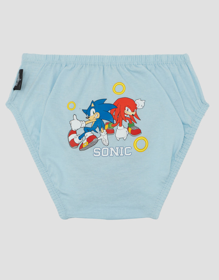Character Sonics Print Celana Dalam Multipacks Anak Laki-Laki