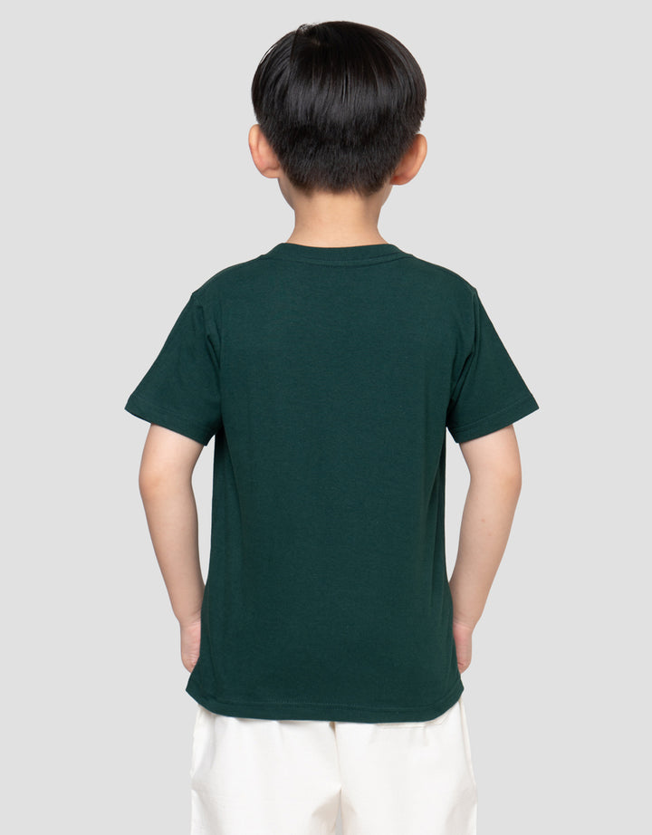 Little M Tiger Hip Hop Print Kaos Anak Laki-laki