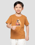 Little M Capibara Fun Day Print Kaos Anak Laki-laki