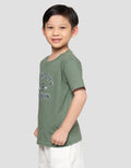 Little M Night City Brooklyn Print Kaos Anak Laki-laki