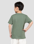Little M Night City Brooklyn Print Kaos Anak Laki-laki