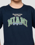 Little M Miami Spring Time Print Kaos Anak Laki-laki