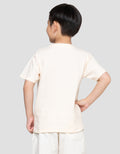 Little M Original Boston Print Kaos Anak Laki-laki