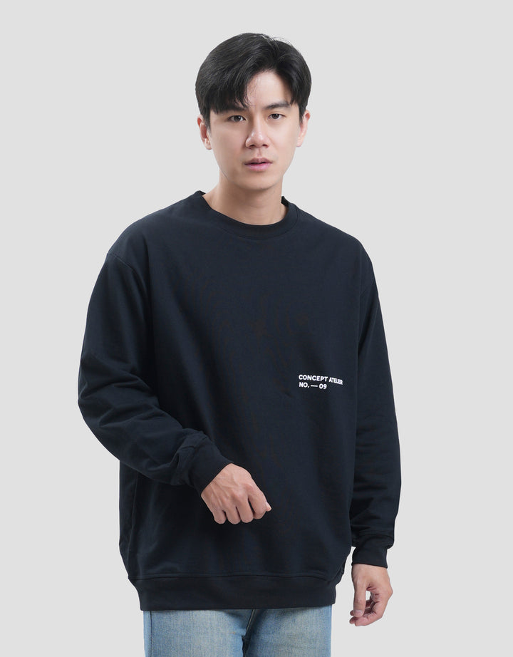 Aos Theme Popular Wording-2 Sweater Pria