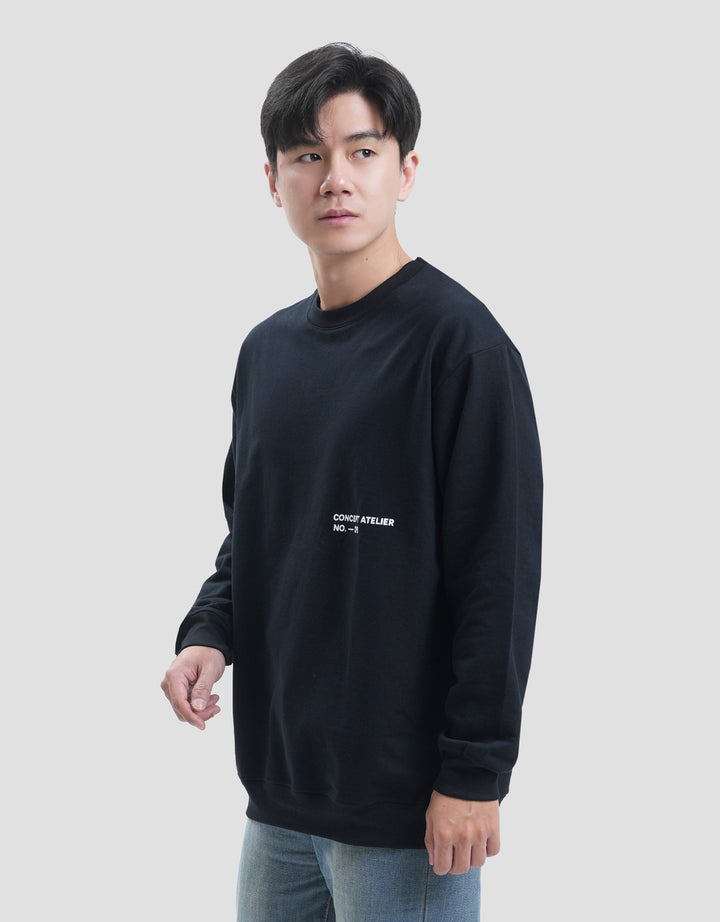 Aos Theme Popular Wording-2 Sweater Pria