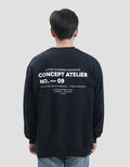 Aos Theme Popular Wording-2 Sweater Pria