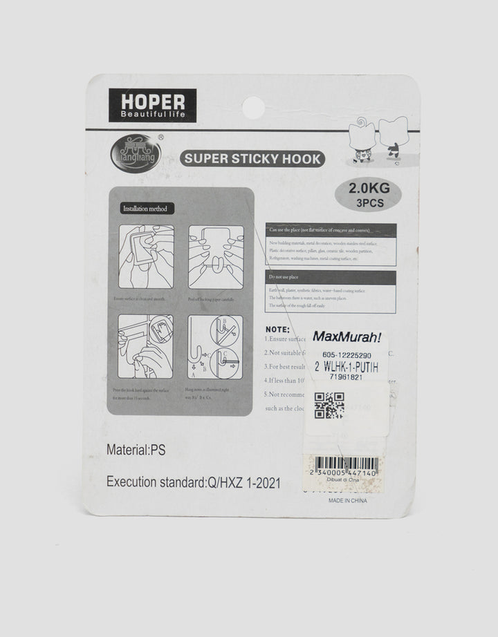MxM Kit Gancho 3Pcs Gantungan