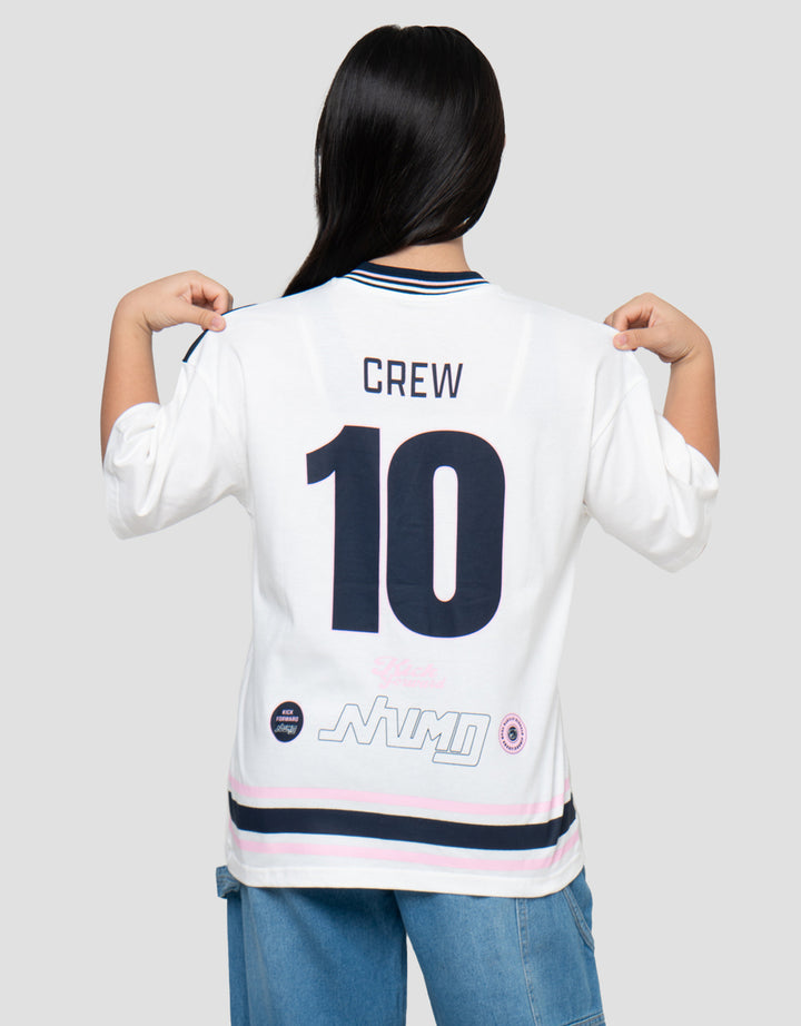 Nevada Bear Big Print Kaos Oversize Anak Perempuan