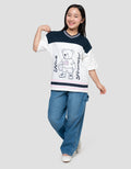 Nevada Bear Big Print Kaos Oversize Anak Perempuan