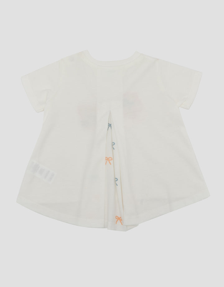 Little M Kitty Applique Kaos Bayi
