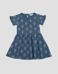 Little M Jersey Fullprint Flowers Dress Bayi