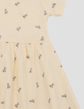 Little M Jersey Fullprint Bunga Dress Bayi