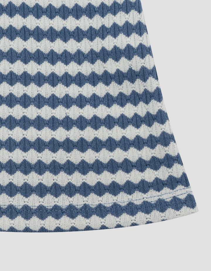 Little M Wavy Collar Dress Bayi